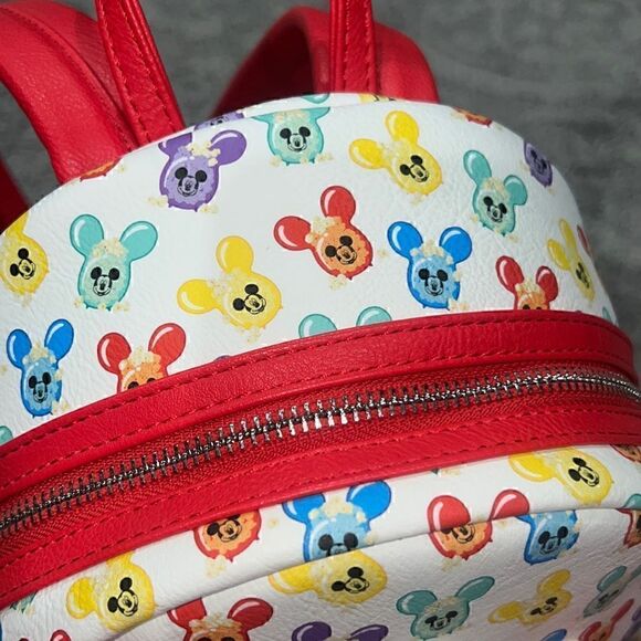 •Loungefly mini backpack Mickey Popcorn• - Picture 3 of 12